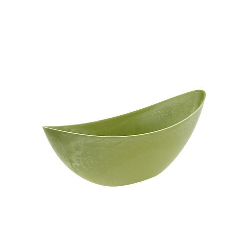 Prodotto Ciotola decorativa in plastica verde chiaro 39 cm x 13 cm H13 cm 1 pezzo