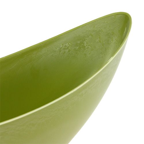 Prodotto Ciotola decorativa in plastica verde chiaro 39 cm x 13 cm H13 cm 1 pezzo