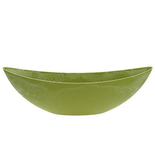 Prodotto Ciotola decorativa in plastica verde chiaro 39 cm x 13 cm H13 cm 1 pezzo