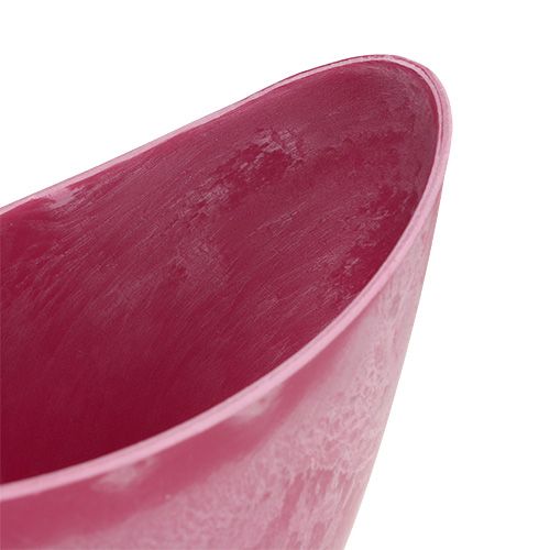 Prodotto Ciotola decorativa in plastica rosa 20 cm x 9 cm H11,5 cm 1 pezzo
