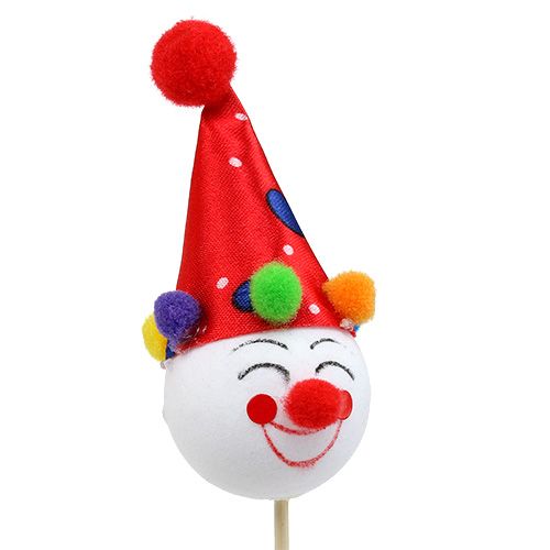 Floristik24 Spina decorativa decorazione da tavola per feste da clown 6 pezzi