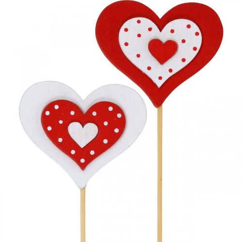 Prodotto Cuore decorativo a spina, decorazione di nozze, decorazione floreale per San Valentino, decorazione a cuore 18 pezzi