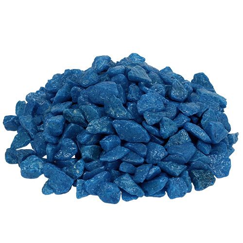 Floristik24 Pietre decorative 9mm - 13mm blu scuro 2kg