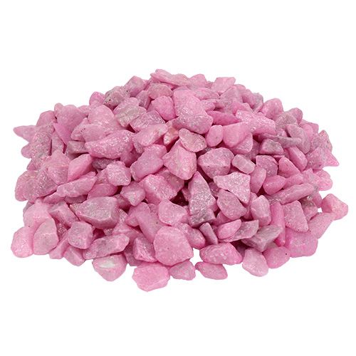 Floristik24 Pietre decorative 9mm - 13mm rosa 2kg