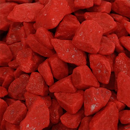 Floristik24 Pietre decorative 9mm - 13mm rosse 2kg