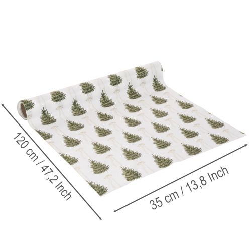 Tessuto decorativo natalizio, venduto al metro, larghezza 120 cm, 2 pezzi | Floristik24.it