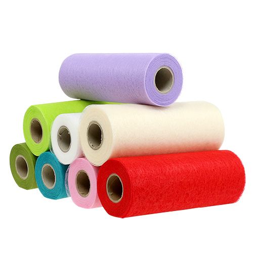 Runner da tavolo in pile Deco 23 cm colorato 25 m