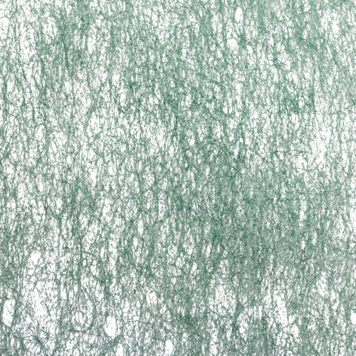 Prodotto Runner da tavolo decorativo in pile Runner da tavolo decorativo in pile blu-verde 23 cm 25 m
