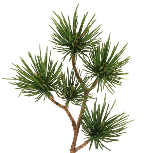 Prodotto Rami decorativi di pino artificiale rami di pino verde 28cm 6 pezzi