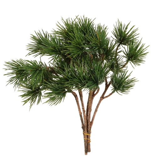 Prodotto Rami decorativi di pino artificiale rami di pino verde 28cm 6 pezzi