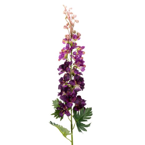 Delphinium decorativo come fiore artificiale per eleganti accenti floreali, 79 cm, 3 pezzi