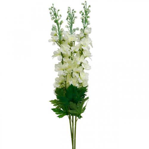 Prodotto Delphinium Bianco Artificiale Delphinium Fiori Di Seta Fiori Artificiali 3 Pezzi