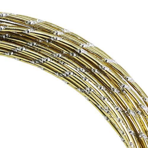 Prodotto Filo di alluminio diamantato oro 2mm 10m