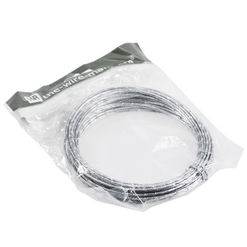 Prodotto Filo di alluminio diamantato argento 2mm 10m
