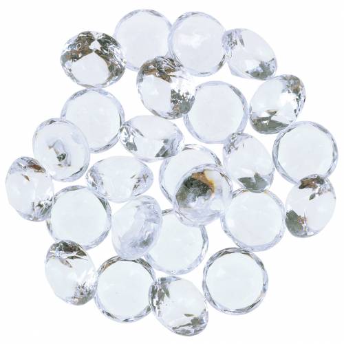 Floristik24 Diamanti decorativi Ø2cm 500g
