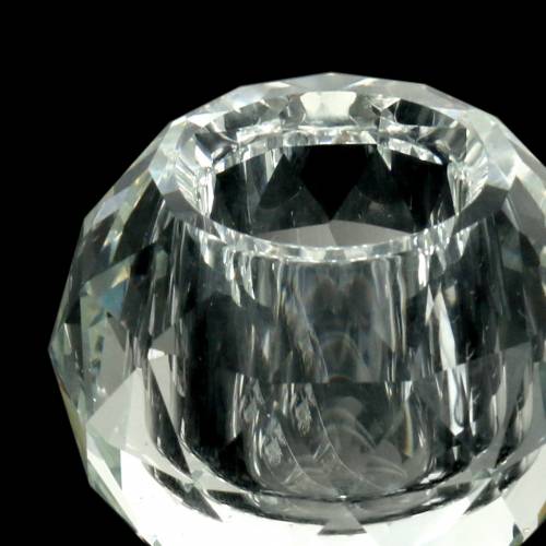 Floristik24 Portacandele con decorazione diamantata Ø5cm per tavolo