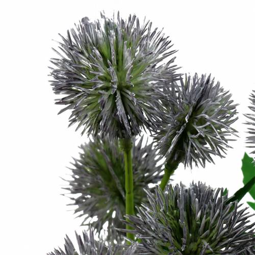 Floristik24 Fiore di seta di cardo blu 56 cm 3 pezzi