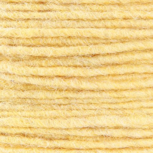 Prodotto Filo di stoppino cordone di lana cordone di feltro filo di lana giallo Ø3mm 100m