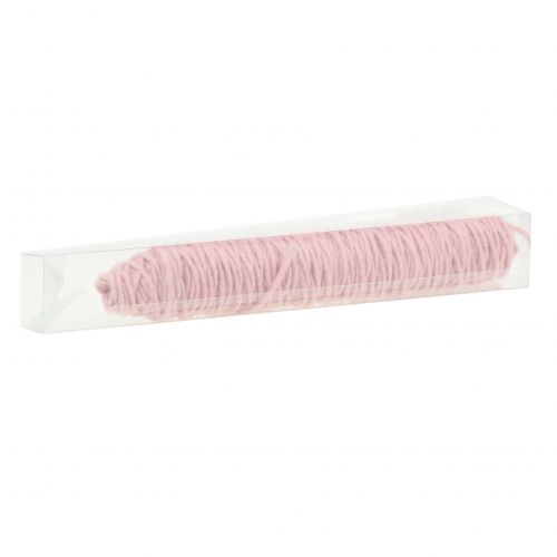 Prodotto Cordone in feltro con filo di stoppino rosa 55 m