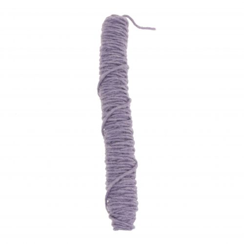 Prodotto Cordone in feltro con filo stoppino viola chiaro 55 m