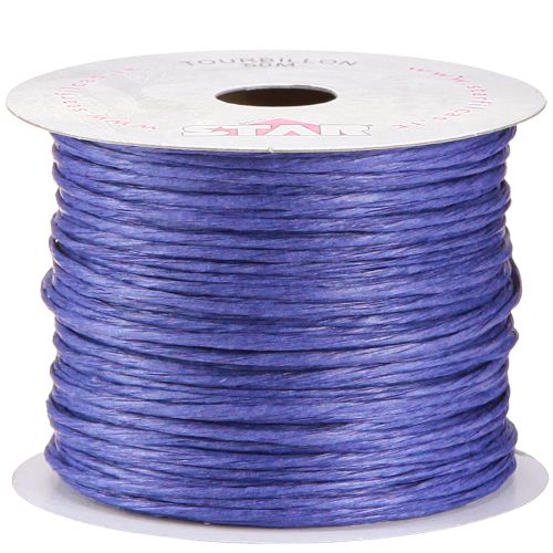 Floristik24 Filo avvolto 50m blu scuro