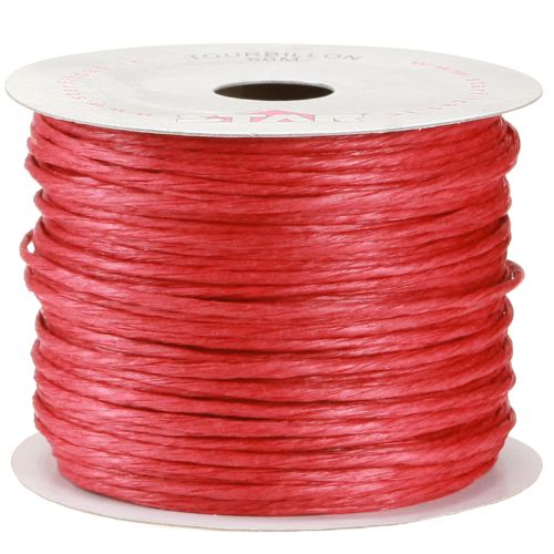 Floristik24 Filo avvolto 50m rosso