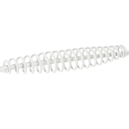 Prodotto Cesto in filo metallico con manico, in metallo bianco, Ø25/30/35 cm, set da 3