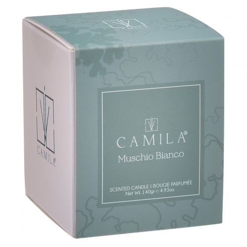 Prodotto Candela profumata in vetro Camila Muschio Bianco Ø7.5cm H8cm