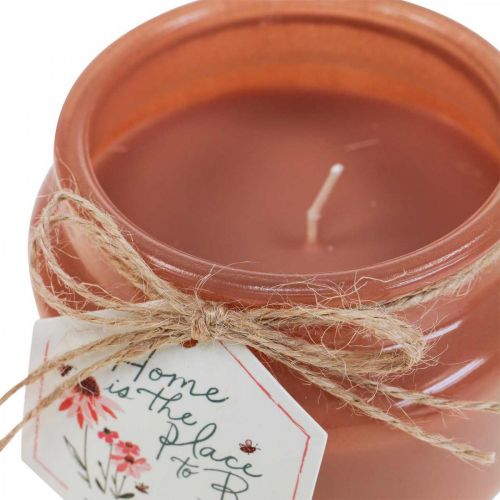 Floristik24 Candele profumate in vetro Candele cera camomilla Ø10cm H8.5cm 3pz