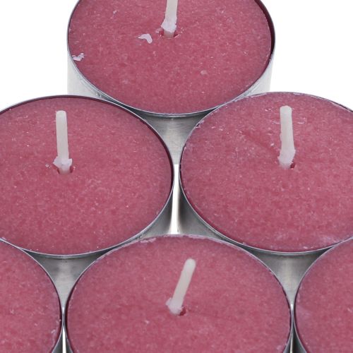 Prodotto Candele profumate alla fragola, profumo tealight, candela profumata per ambienti Ø3,5cm H1,5cm 18 pezzi