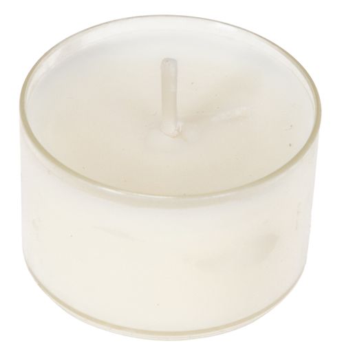 Prodotto Candele tealight profumate alla citronella per serate romantiche a casa o in giardino, 25 mm, 7 ore, 18 pezzi