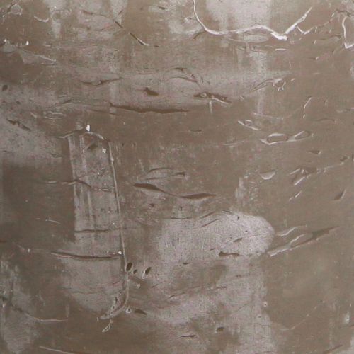 Prodotto Candele in tinta unita Candele a colonna marroni 70×80 mm 4 pz