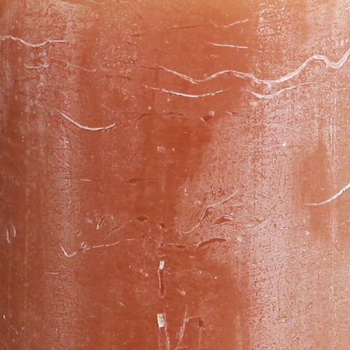 Prodotto Candele in tinta unita Candele a colonna al caramello 70×120 mm 4 pz