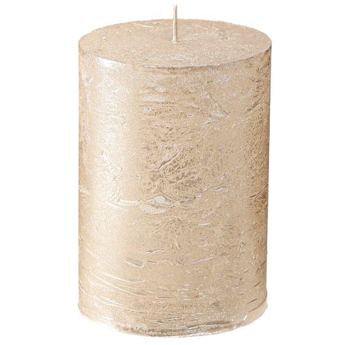 Prodotto Candele tinta unita platino 70x100mm 4 pz