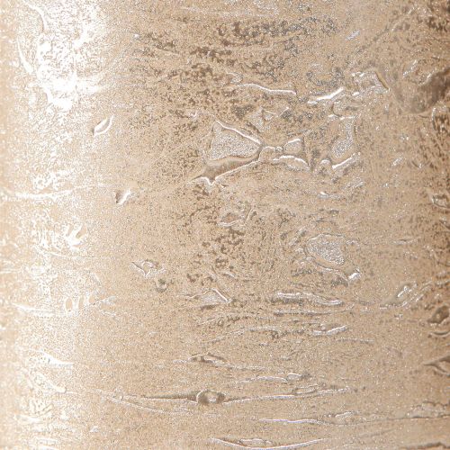 Prodotto Candele tinta unita platino 70x80mm 4 pz