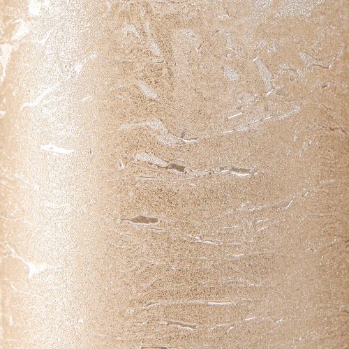Prodotto Candele tinta unita platino 85x150mm 2pz