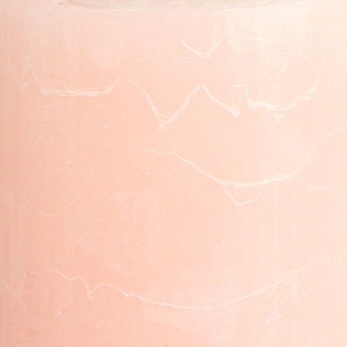 Prodotto Candele a tinta unita rosa candele a colonna rosa chiaro 85×120 mm 2 pz