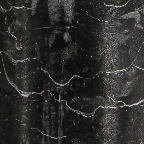 Prodotto Candele in tinta unita Candele a colonna nere 70×120 mm 4 pz