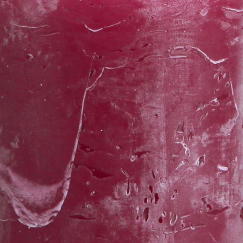 Floristik24 Candele in tinta unita Candele a colonna Berry 60x100mm 4 pz