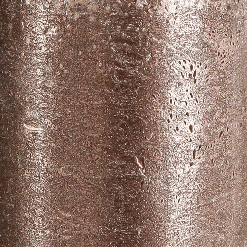 Prodotto Candele a colonna in tinta unita rame 85mmx200mm 2 pz