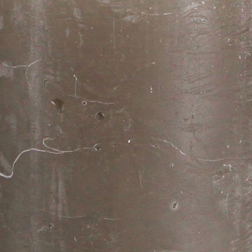 Prodotto Candele a colonna in tinta unita candele marroni 60x100mm 4 pz