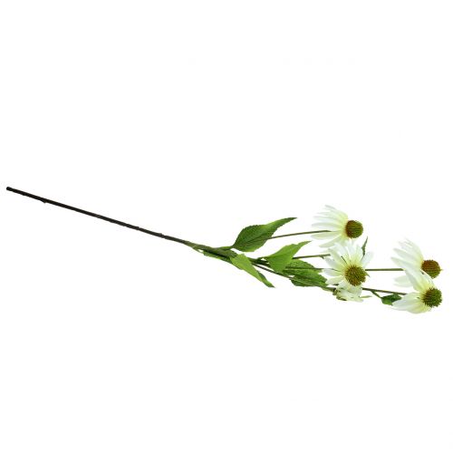 Prodotto Echinacea fiore artificiale bianco 90 cm