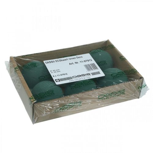 Prodotto Oasis Ecobase urna decorazione floreale in schiuma commemorativa floristica Ø6,5 cm 6 pz