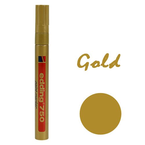 Floristik24 Edding® 750 Pennarello per vernice oro