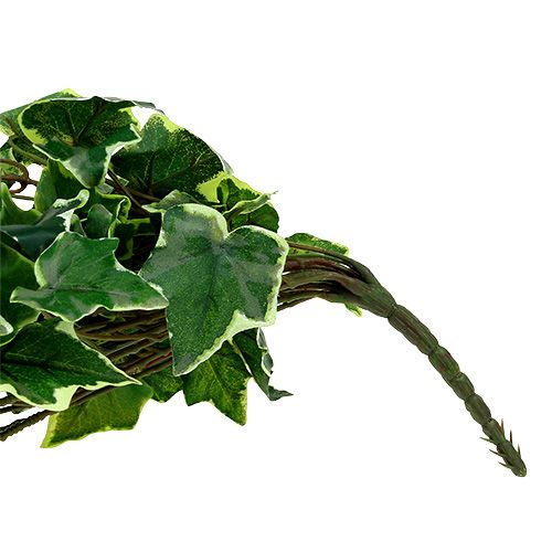 Floristik24 Appendiabiti edera Real-Touch verde-bianco 130 cm