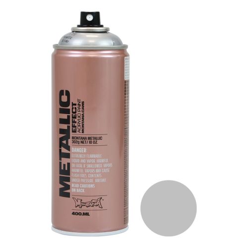 Vernice spray argento effetto metallizzato vernice acrilica spray argento 400 ml