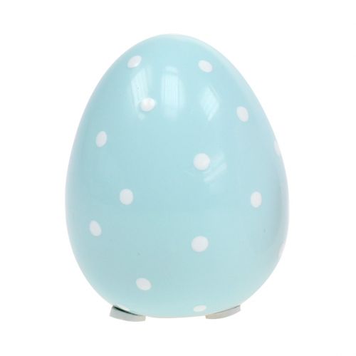 Floristik24 Uovo in ceramica 6,5 cm assortito 4 pezzi