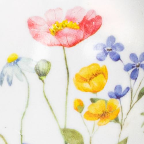 Prodotto Uova di Pasqua con motivi primaverili e floreali, decorazione pasquale di alta qualità, 6 cm, 6 pezzi