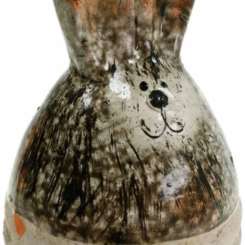 Floristik24 Uovo coniglietto decorazione pasquale terracotta H11,5cm