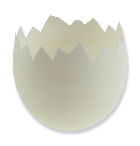 Floristik24 Portauovo bianco Ø 8 cm 12 pezzi
